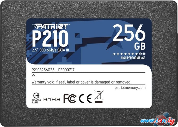 SSD Patriot P210 256GB P210S256G25 в Гомеле