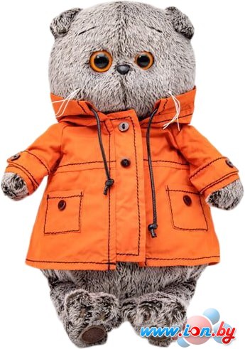 Классическая игрушка Basik & Co Басик в куртке с капюшоном (22 см) в Бресте
