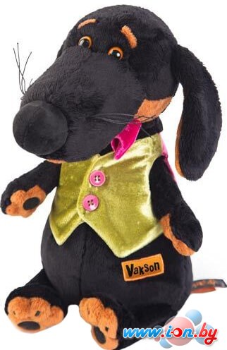 Классическая игрушка Basik & Co Ваксон в жилетке (25 см) в Витебске