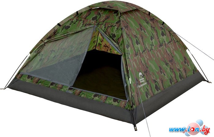 Треккинговая палатка Jungle Camp Fisherman 3 (камуфляж) в Могилёве