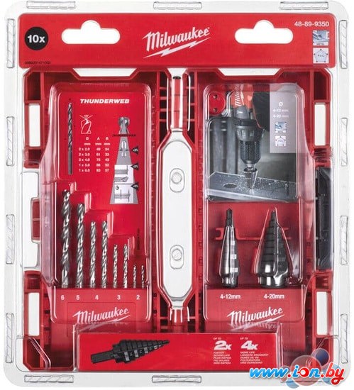 Набор оснастки Milwaukee 48899350 (10 предметов) в Могилёве