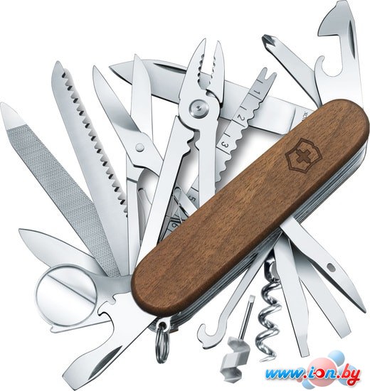 Мультитул Victorinox Swiss Champ Wood (коричневый) в Минске