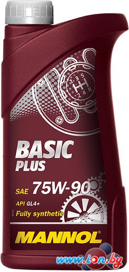 Трансмиссионное масло Mannol Basic Plus 75W-90 API GL 4+ 1л в Гомеле