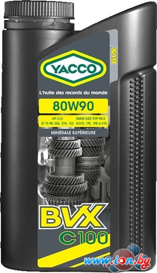 Трансмиссионное масло Yacco BVX C 100 80W-90 1л в Могилёве