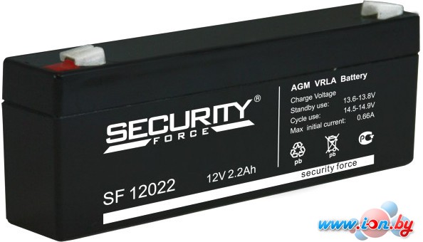 Аккумулятор для ИБП Security Force SF 12022 (12В/2.2 А·ч) в Гродно