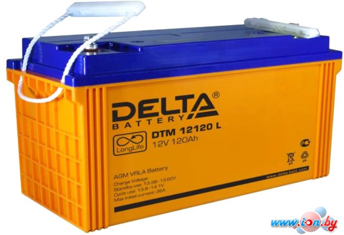 Аккумулятор для ИБП Delta DTM 12120 L (12В/120 А·ч) в Гродно