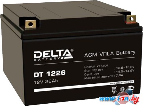 Аккумулятор для ИБП Delta DT 1226 (12В/26 А·ч) в Гомеле