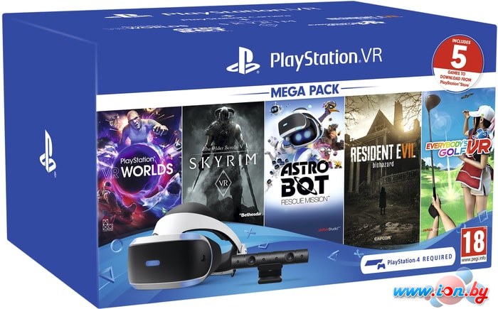 Очки виртуальной реальности Sony PlayStation VR v2 Mega Pack 2019 в Гомеле