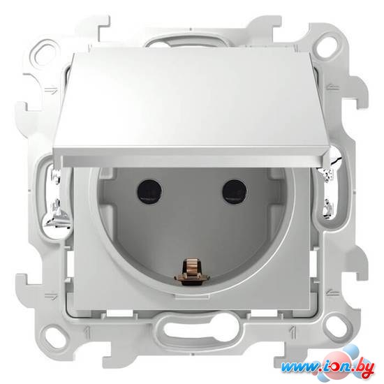 Розетка Simon 2420448-030 (белый) в Могилёве