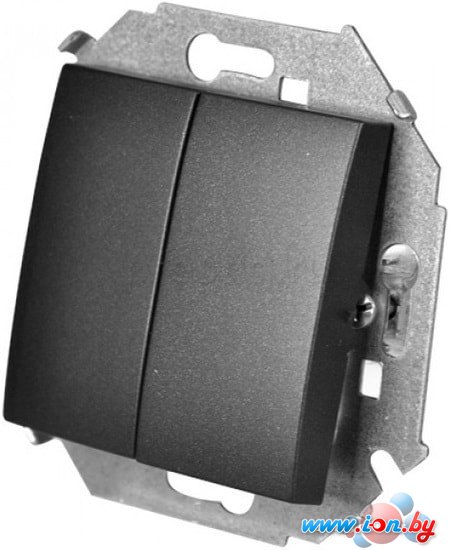 Выключатель проходной Simon 1591397-038 (Графит) в Могилёве