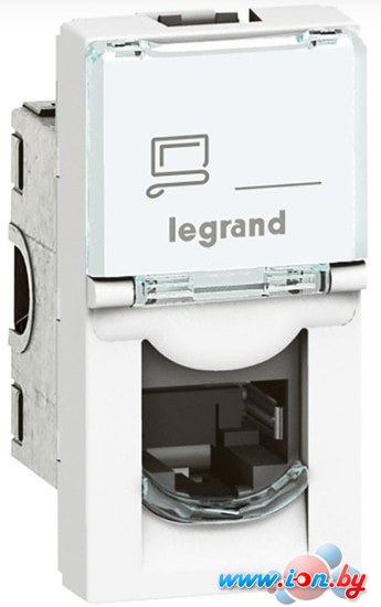 Розетка компьютерная Legrand Mosaic 76562 (Белый) в Могилёве