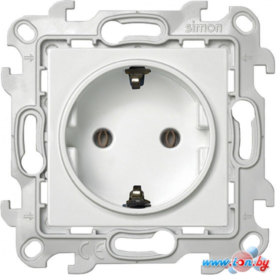 Розетка Simon 2450434-030 (белый) в Могилёве