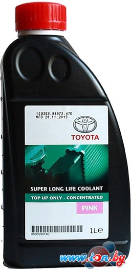 Антифриз Toyota Super Long Life Coolant PINK 1л в Бресте
