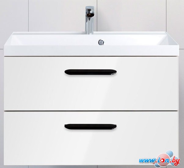 BelBagno Тумба под умывальник Aurora-800-2C-SO-BL (bianco lucido) в Могилёве