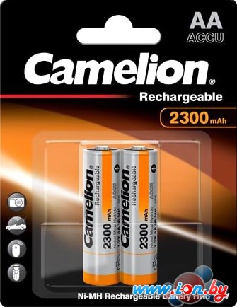 Аккумуляторы Camelion AA 2300mAh 2 шт. NH-AA2300-BP2 в Минске