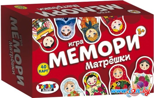 Настольная игра Topgame Мемори Матрёшки 01521 в Гомеле