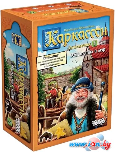 Настольная игра Мир Хобби Каркассон. Аббатство и мэр в Гомеле