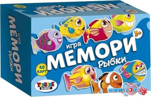 Настольная игра Topgame Мемори Рыбки 01520 в Бресте