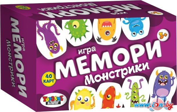 Настольная игра Topgame Мемори Монстрики 01538 в Могилёве