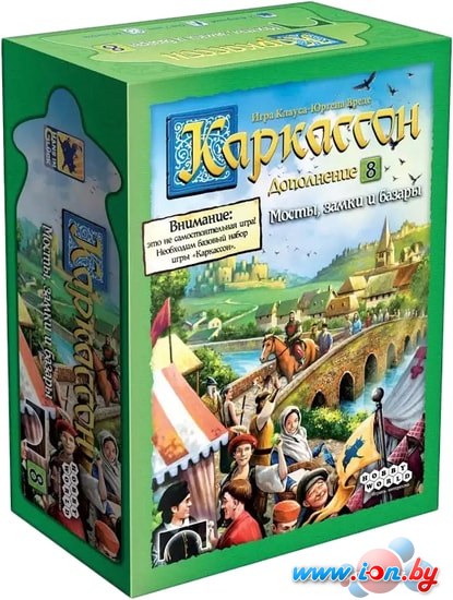 Настольная игра Мир Хобби Каркассон. Мосты, замки и базары в Могилёве