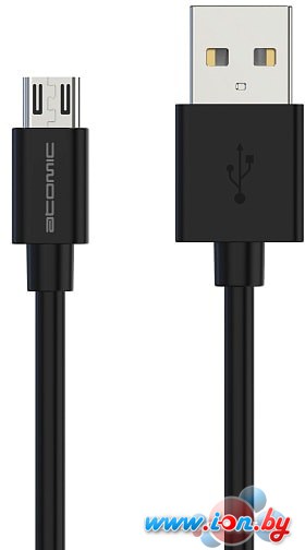 Кабель Atomic HQ-base microUSB (черный) в Могилёве