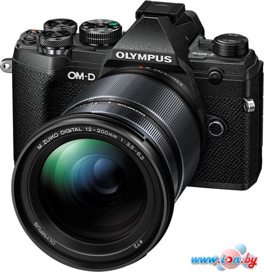 Беззеркальный фотоаппарат Olympus OM-D E-M5 Mark III Kit 12-200mm (черный) в Витебске