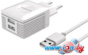 Сетевое зарядное Atomic U500 microUSB (белый) в Могилёве