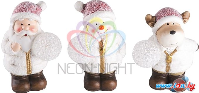 Светильник Neon-night Дед Мороз, Снеговик и Олененок 505-003 в Бресте