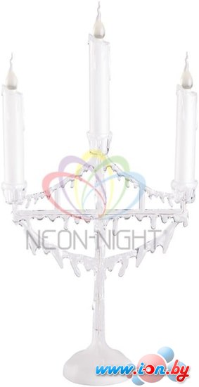 Светильник Neon-night Подсвечник со свечками 513-034 в Гомеле
