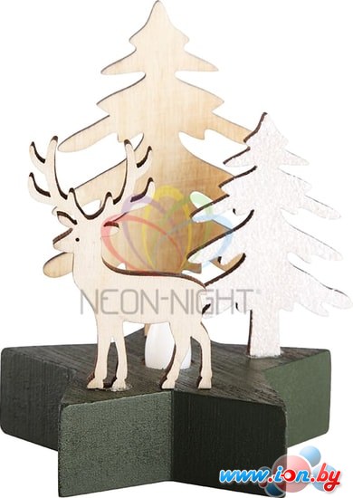 Светильник Neon-night Олень в лесу 504-042 в Гомеле