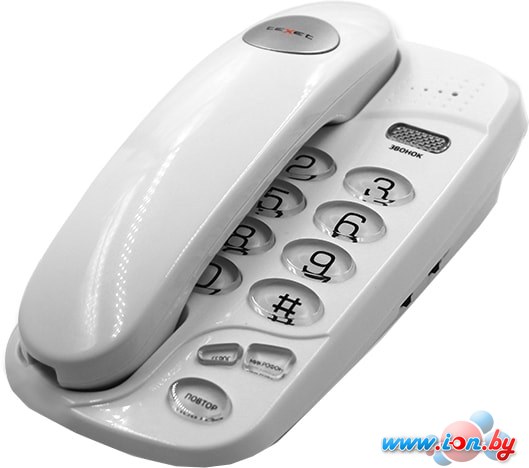 Проводной телефон TeXet TX-238 (белый) в Бресте