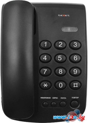 Проводной телефон TeXet TX-241 (черный) в Минске