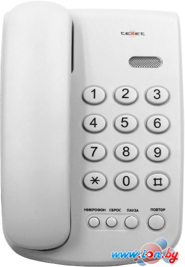 Проводной телефон TeXet TX-241 (белый) в Бресте
