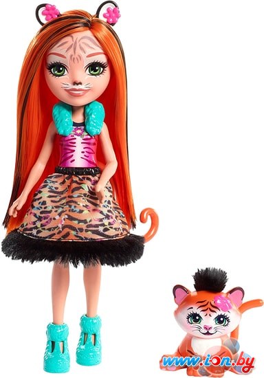 Кукла Enchantimals Tanzie Tiger Doll and Tuft Figure FRH39 в Бресте