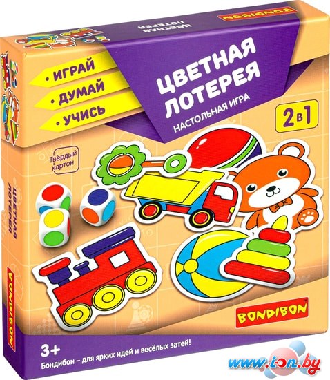 Развивающая игра Bondibon Цветная лотерея ВВ4331 в Могилёве