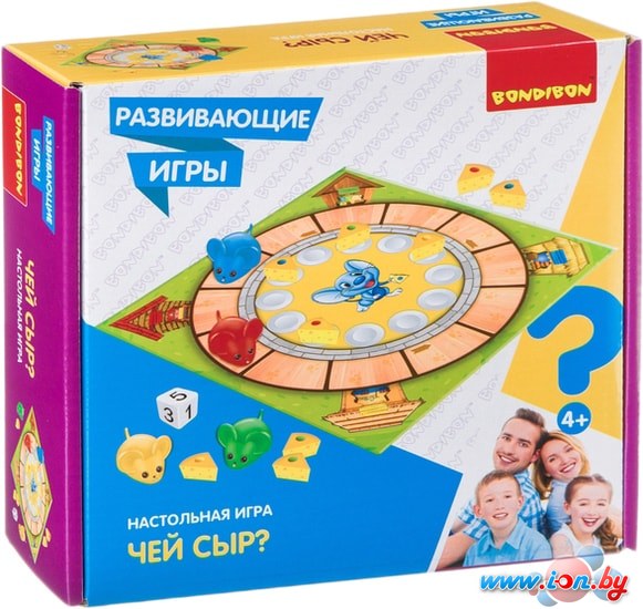 Развивающая игра Bondibon Чей сыр? ВВ4469 в Гродно