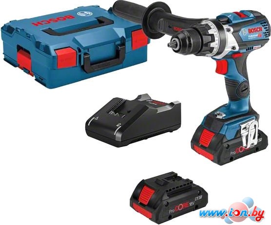 Дрель-шуруповерт Bosch GSR 18V-110 C Professional 06019G010C (с 2-мя АКБ, кейс) в Могилёве