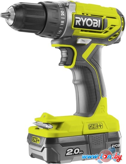 Дрель-шуруповерт Ryobi R18DD2-220S 5133003821 (с 2-мя АКБ, сумка) в Гомеле