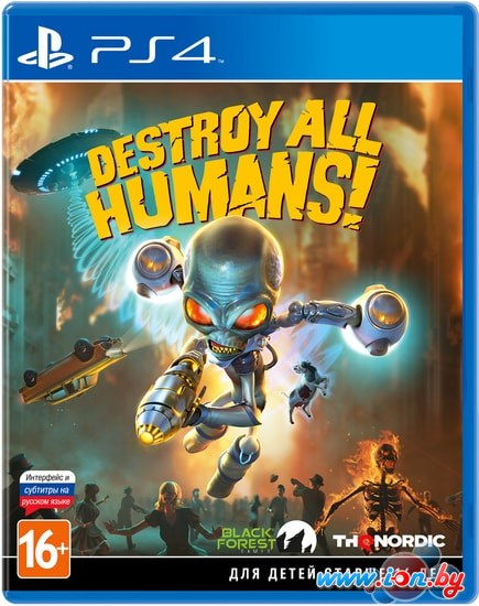 Игра Destroy All Humans! для PlayStation 4 в Бресте