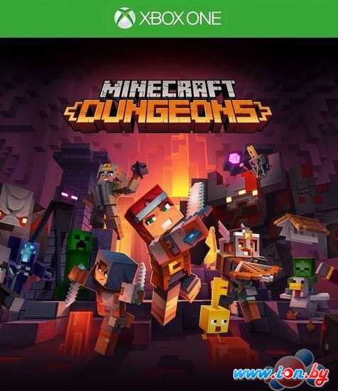 Игра Minecraft Dungeons для Xbox One в Гомеле