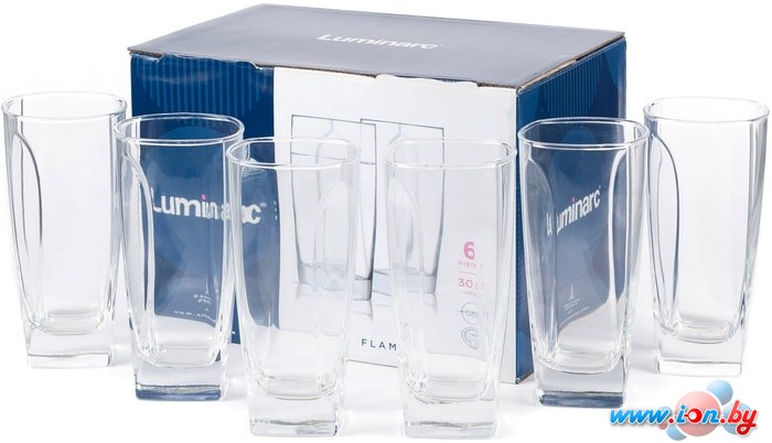 Набор стаканов для воды и напитков Luminarc Flame N0765 в Бресте