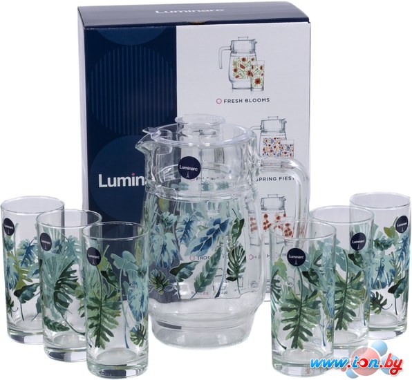 Набор бокалов для воды и напитков Luminarc Tropical foliage P4821 в Бресте