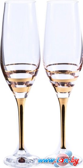 Набор бокалов для шампанского Bohemia Crystal Amoroso 40651/M8431/200-2 в Бресте