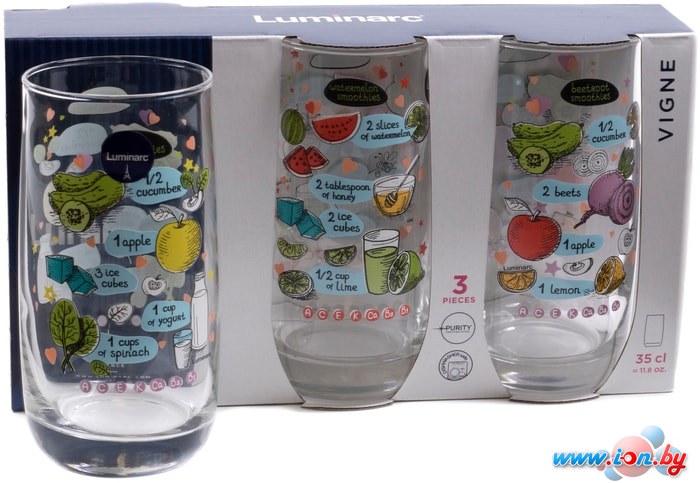 Набор бокалов для воды и напитков Luminarc Smoothies Set P5412 в Гомеле