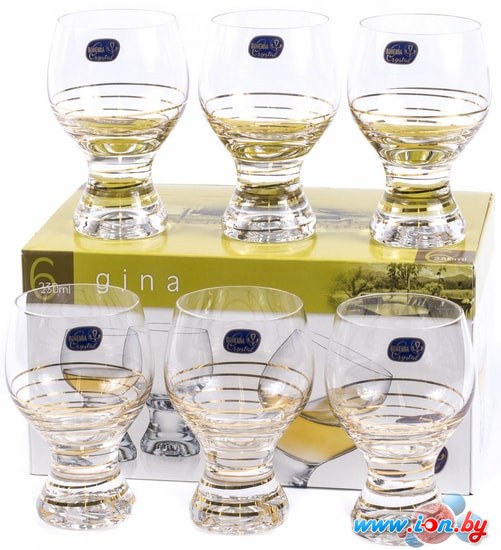 Набор бокалов для вина Bohemia Crystal Gina 40159/M8441/230 в Гомеле