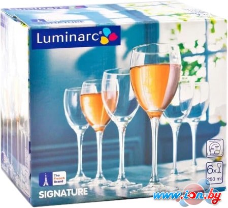 Набор бокалов для вина Luminarc Signature H8168 в Могилёве