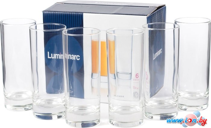 Набор стаканов для воды и напитков Luminarc Islande J0040 в Бресте