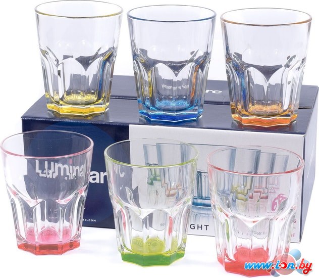 Набор стаканов для воды и напитков Luminarc New America Bright Colors J8933 в Бресте