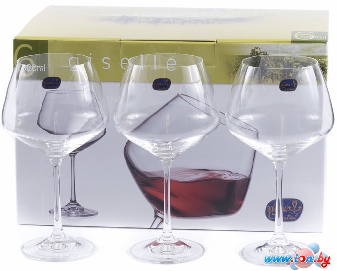 Набор бокалов для вина Bohemia Crystal Giselle 40753/580 в Витебске