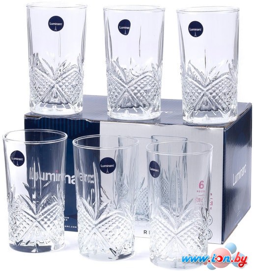 Набор бокалов для воды и напитков Luminarc Rhodes N9065 в Витебске